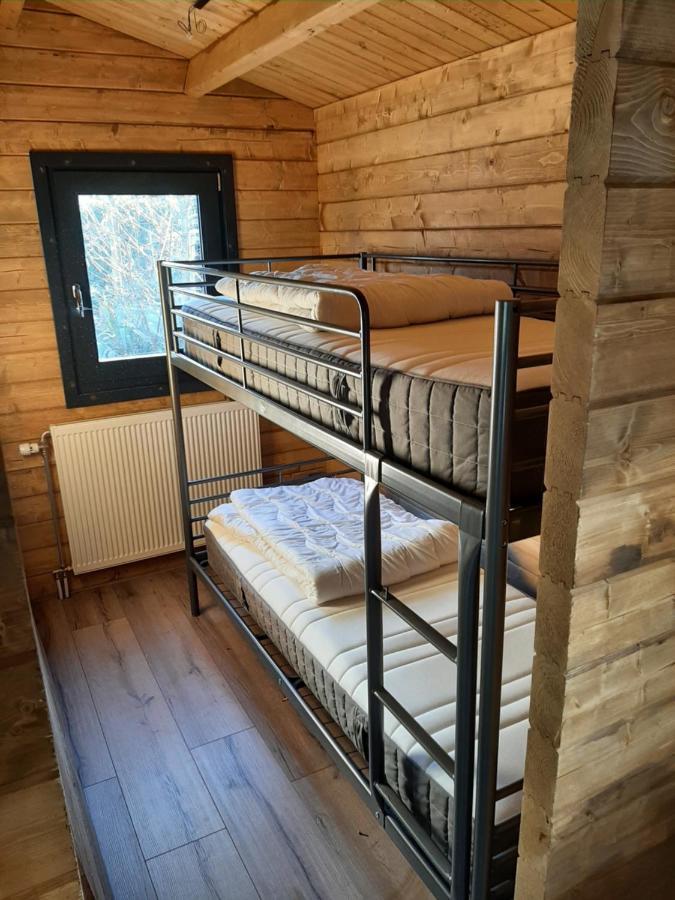 皮滕3 Slaapkamer Blokhut Met Opgemaakte Bedden别墅 外观 照片
