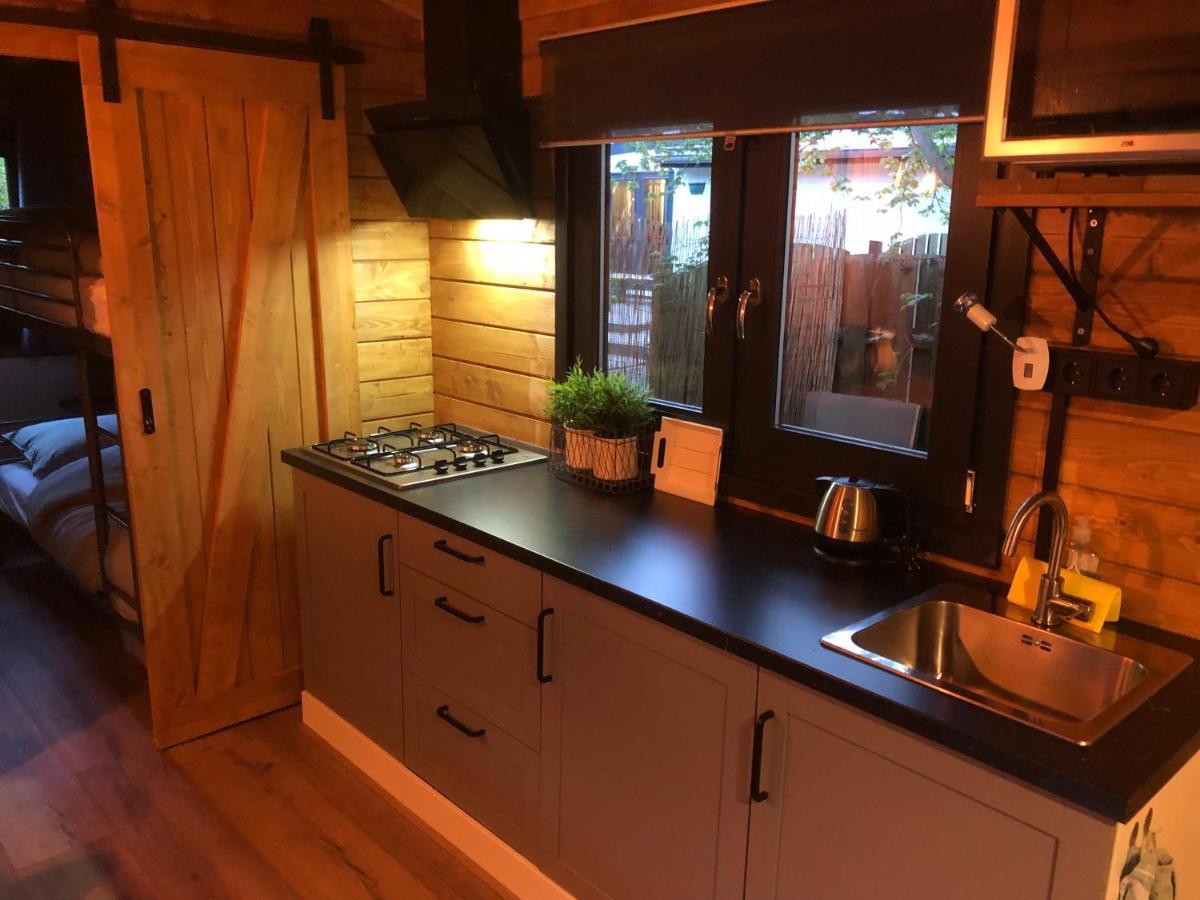 皮滕3 Slaapkamer Blokhut Met Opgemaakte Bedden别墅 外观 照片